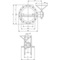 Absperrklappe Serie: EKN® M Typ: 21182 Sphäroguss/Sphäroguss Doppelt exKIWA Schneckengetriebe Flansch